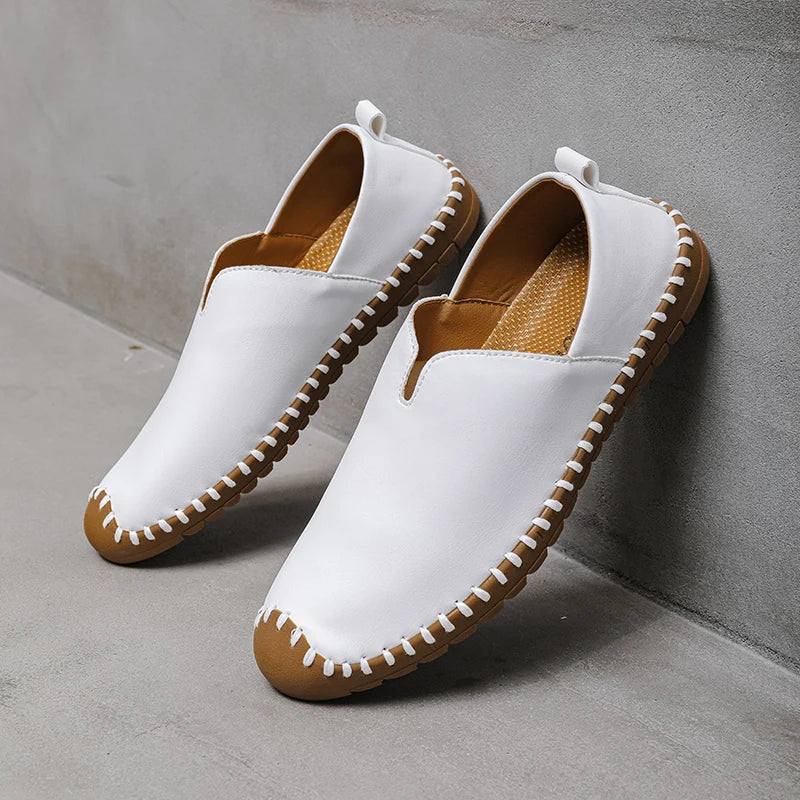 GENUINE LEATHER LOAFERS