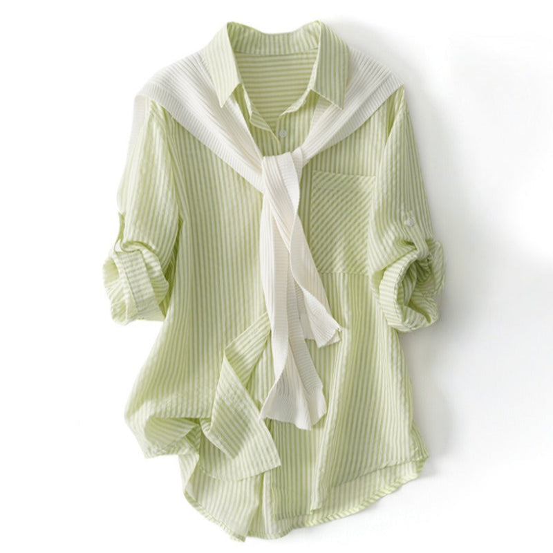 CLARA LINEN SHIRT