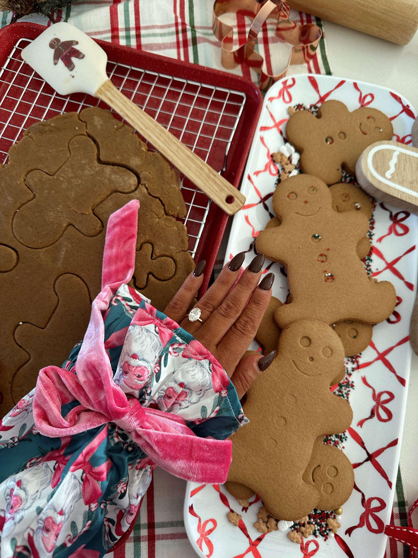 Festive Santa Pajama Set