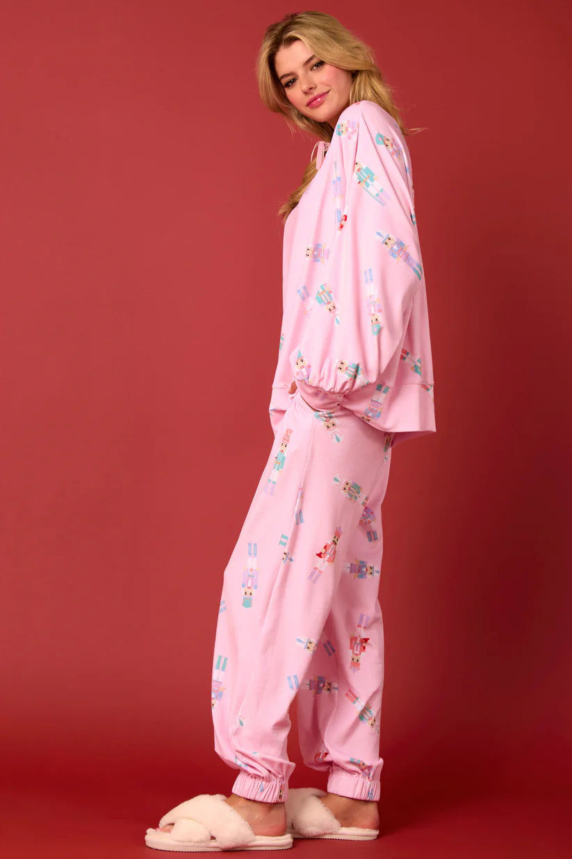 Holiday Wreath Pajama Set