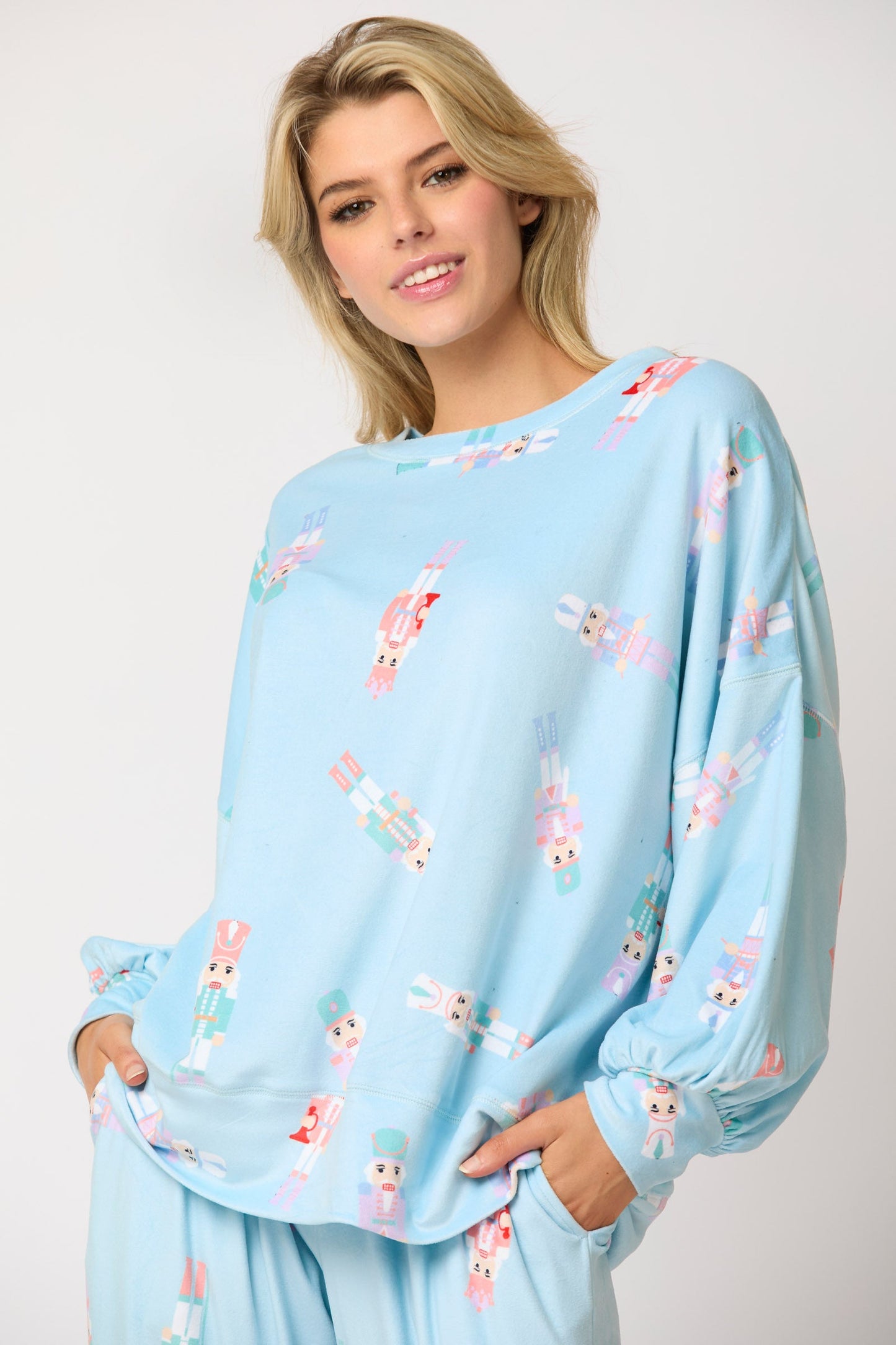 Holiday Wreath Pajama Set