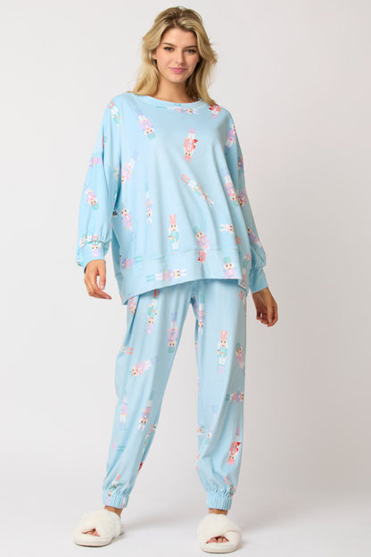 Holiday Wreath Pajama Set