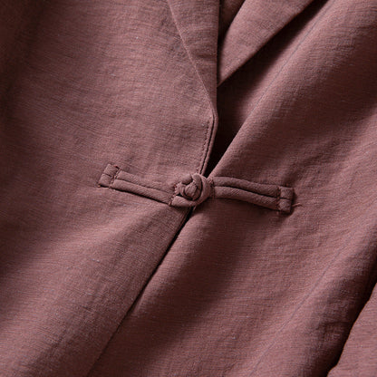 ELLA LINEN BLAZER