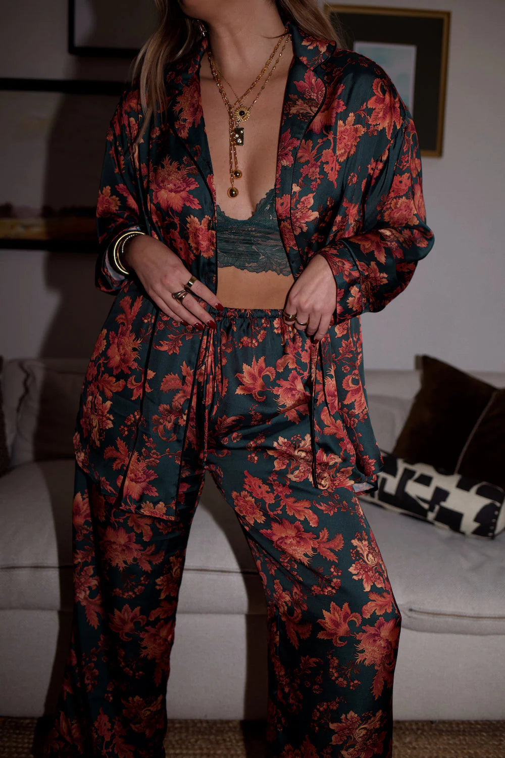 Lotus Pajama Set