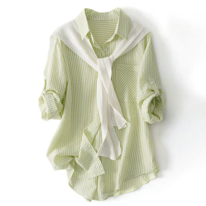 CLARA LINEN SHIRT