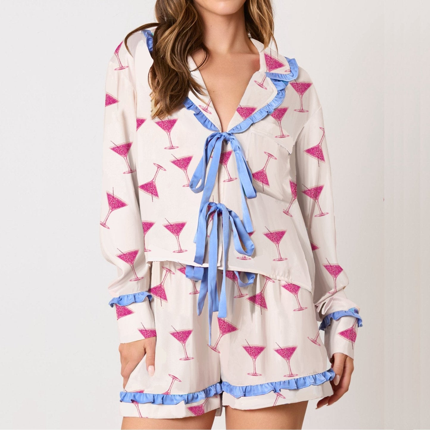 Festive Candy Cane Pajama Set