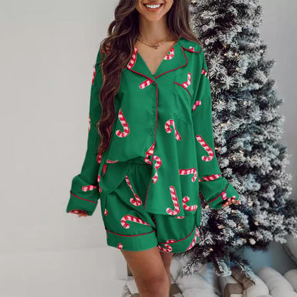 Candy Cane Duo Pajama Set