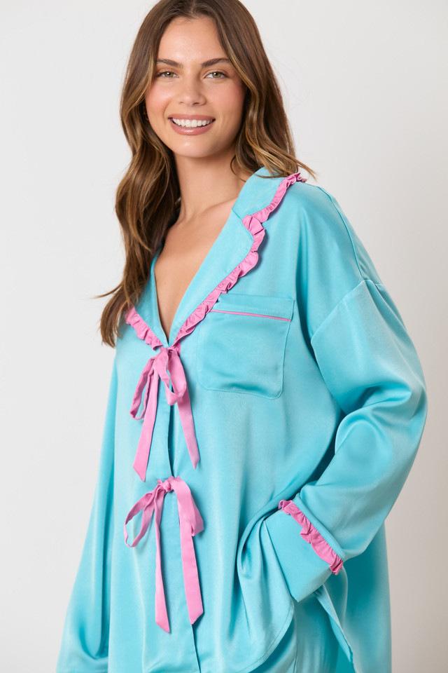 Aqua Bliss Pajama Set