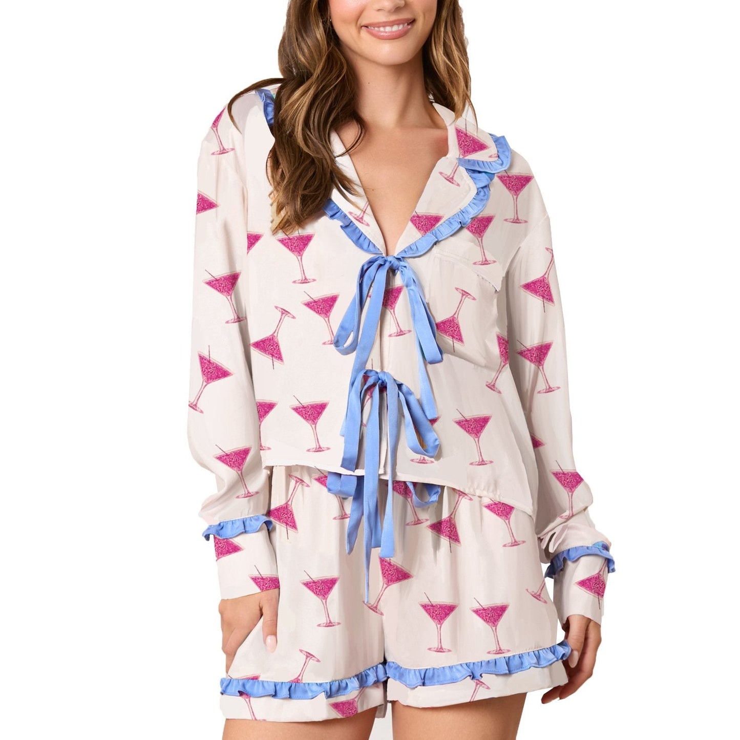 Festive Candy Cane Pajama Set