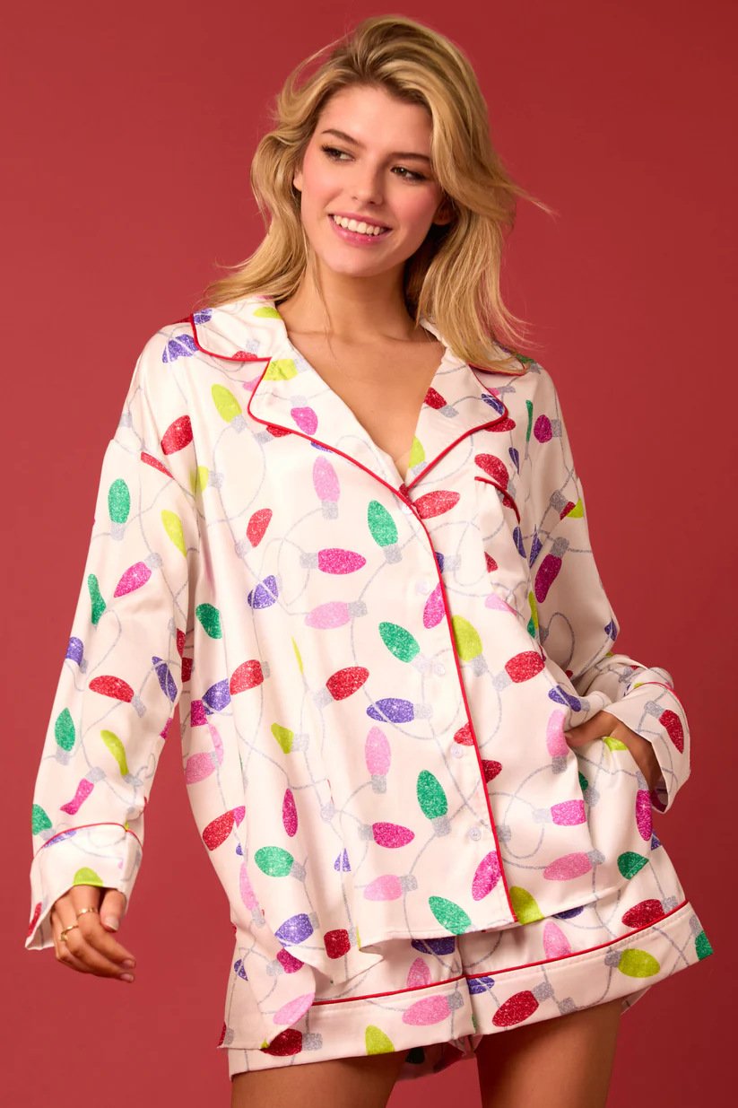 Twinkling Lights Pajama Set